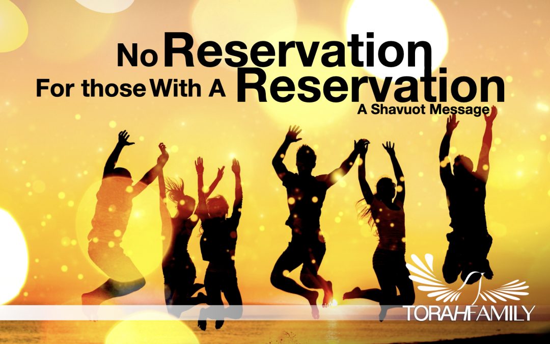 No Reservation for those with a Reservation