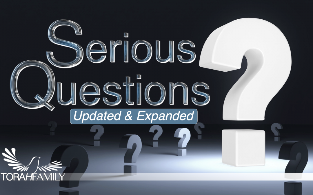 Serious Questions Updated & Expanded
